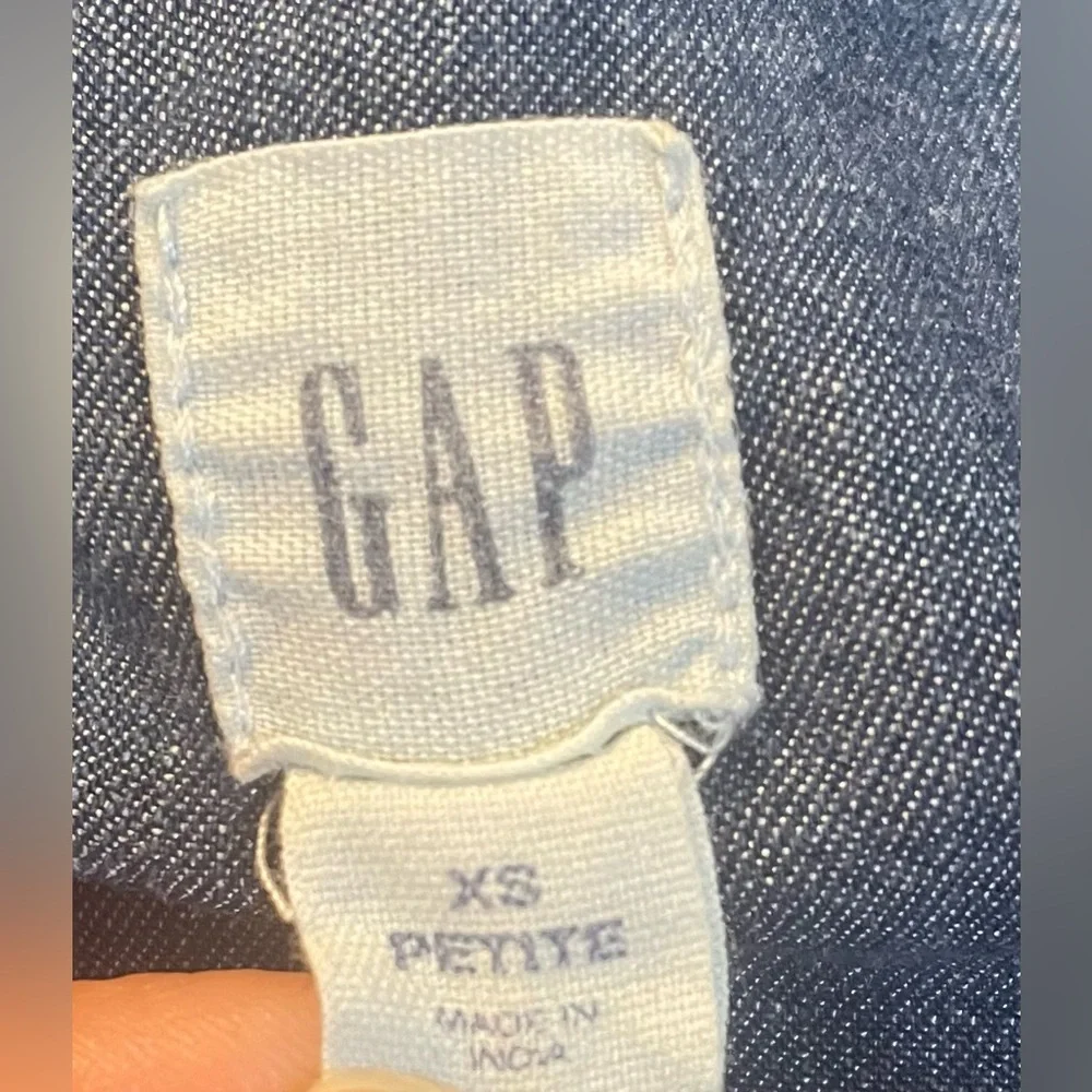 GAP Blue Denim Dress